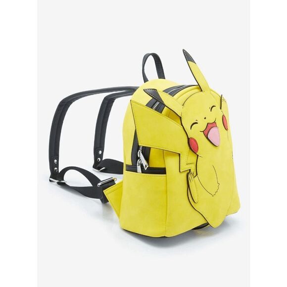 Loungefly Pokémon Pikachu Smiling Mini Backpack - Picture 2 of 5